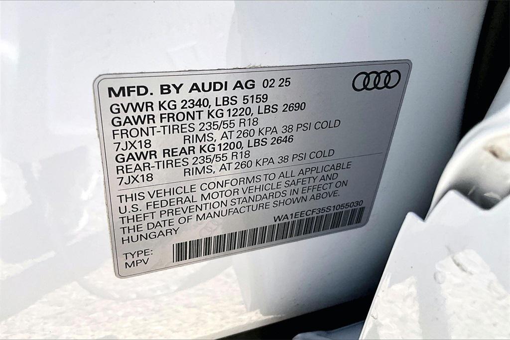 used 2025 Audi Q3 car, priced at $37,488