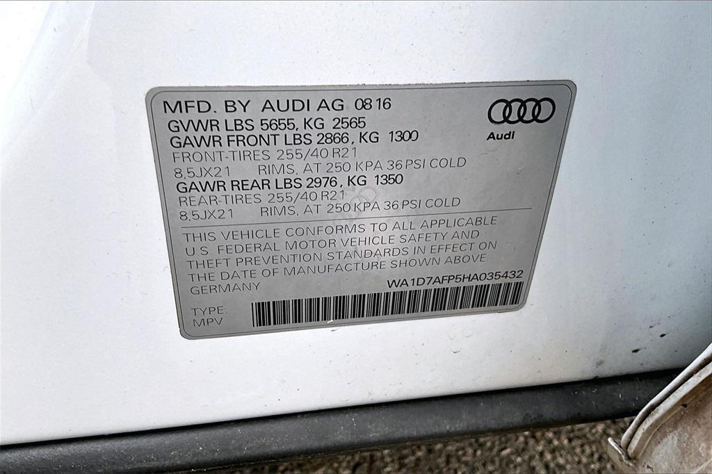 used 2017 Audi Q5 car, priced at $14,988
