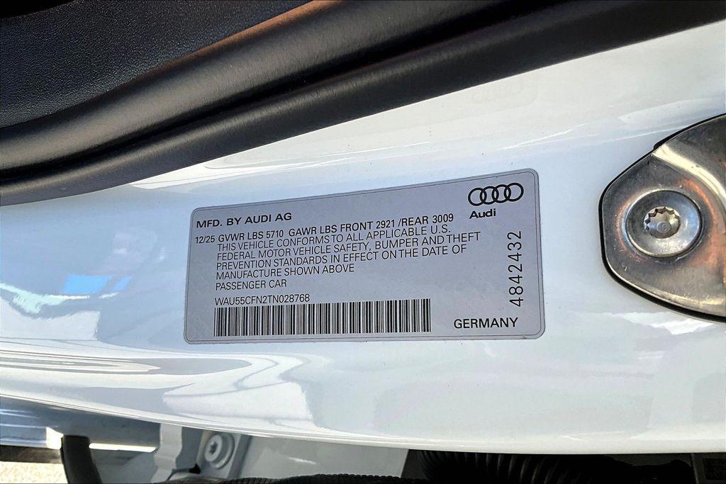new 2026 Audi A6 car, priced at $72,670