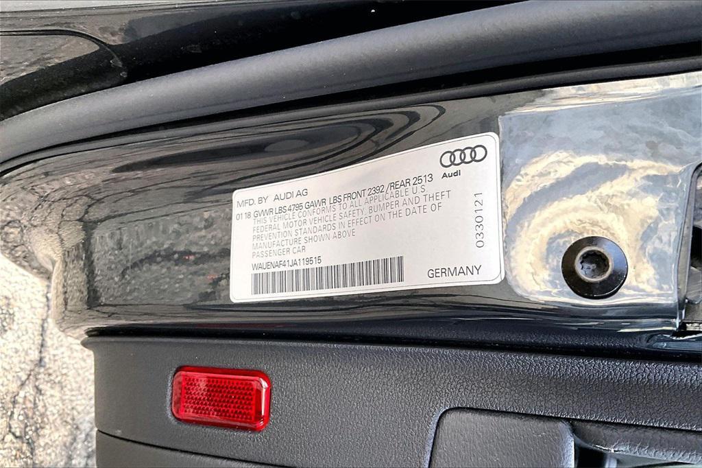 used 2018 Audi A4 car, priced at $14,844