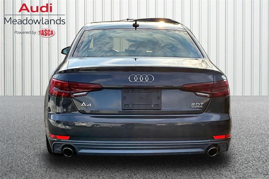 used 2018 Audi A4 car, priced at $14,844