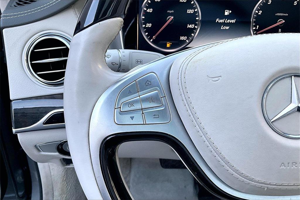 used 2015 Mercedes-Benz S-Class car, priced at $19,888