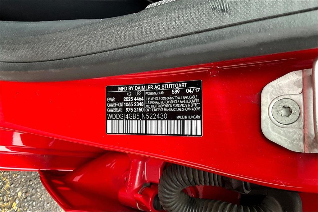 used 2018 Mercedes-Benz CLA 250 car, priced at $15,988