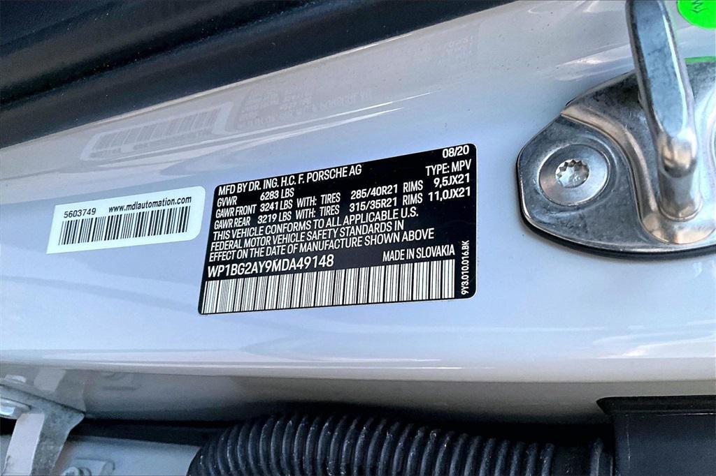 used 2021 Porsche Cayenne car, priced at $67,988