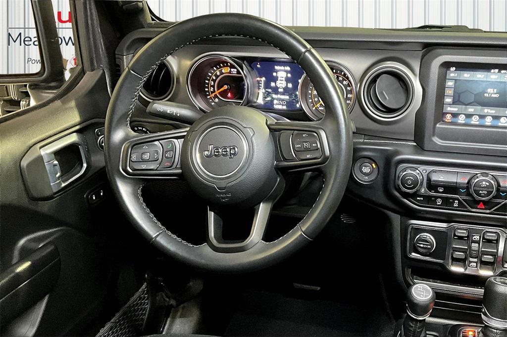 used 2021 Jeep Wrangler Unlimited car, priced at $28,988