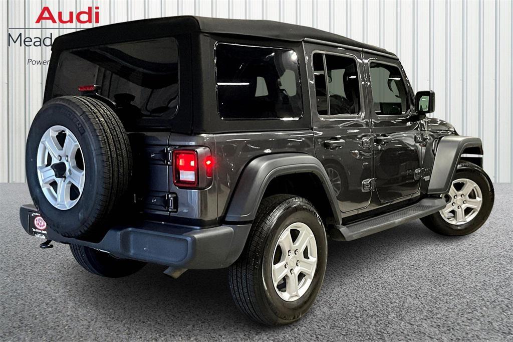 used 2021 Jeep Wrangler Unlimited car, priced at $28,988