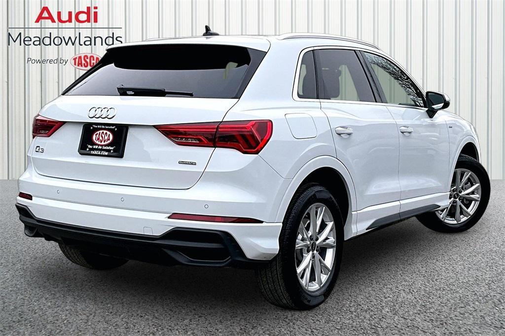 used 2025 Audi Q3 car, priced at $36,988