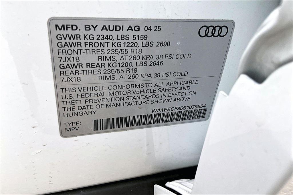 used 2025 Audi Q3 car, priced at $36,988