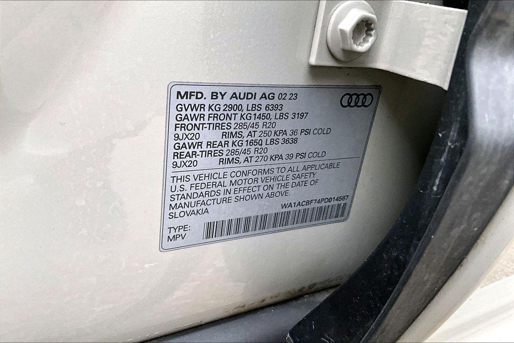 used 2023 Audi Q7 car, priced at $37,188