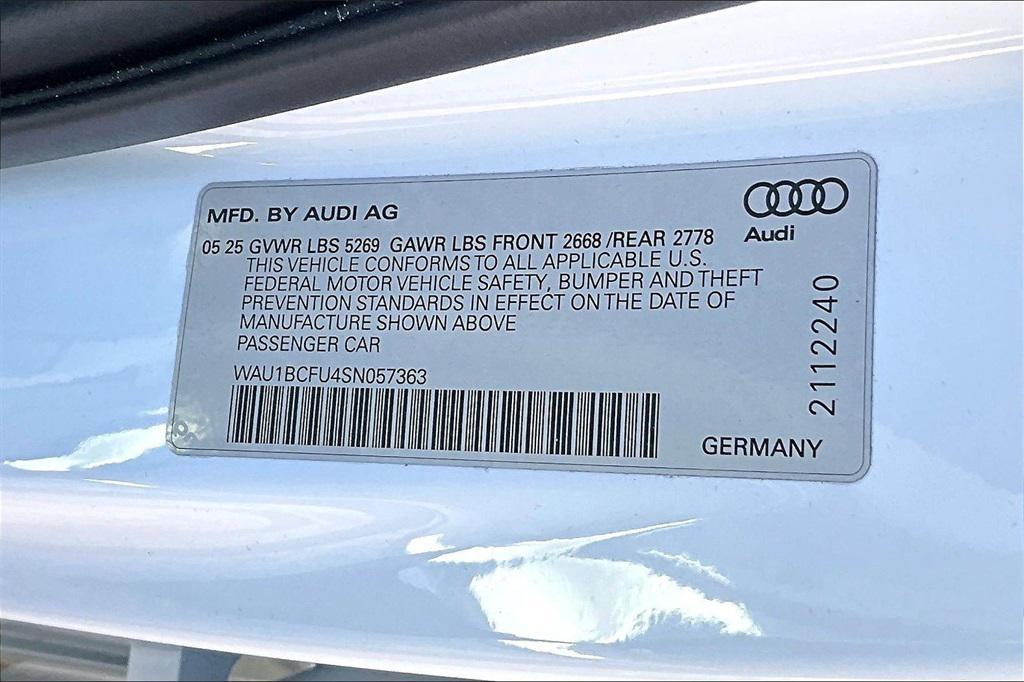 used 2025 Audi A5 car, priced at $46,988