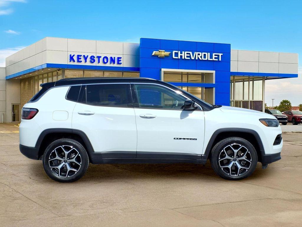 used 2025 Jeep Compass car, priced at $25,595