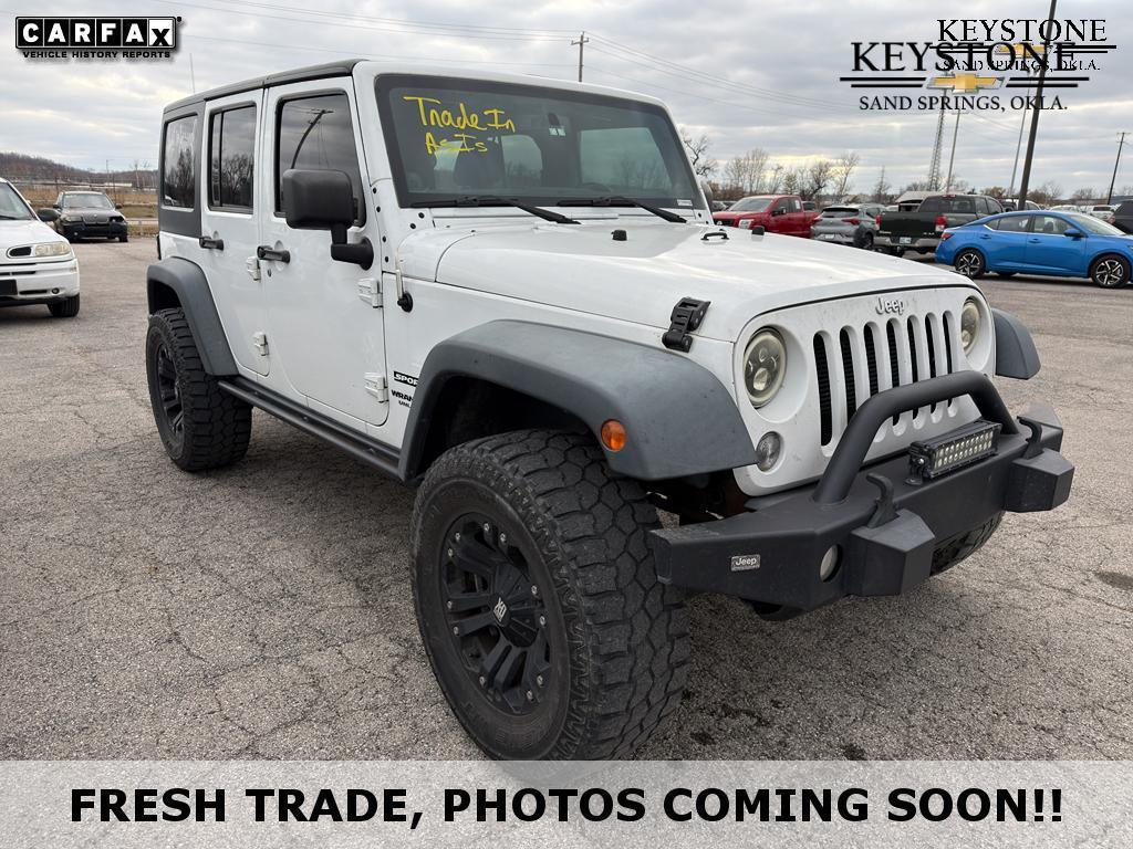 used 2014 Jeep Wrangler Unlimited car, priced at $17,921