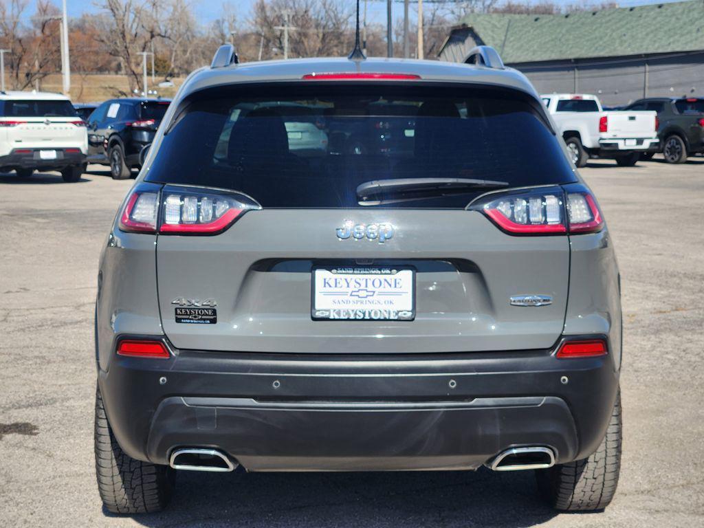 used 2021 Jeep Cherokee car, priced at $21,500