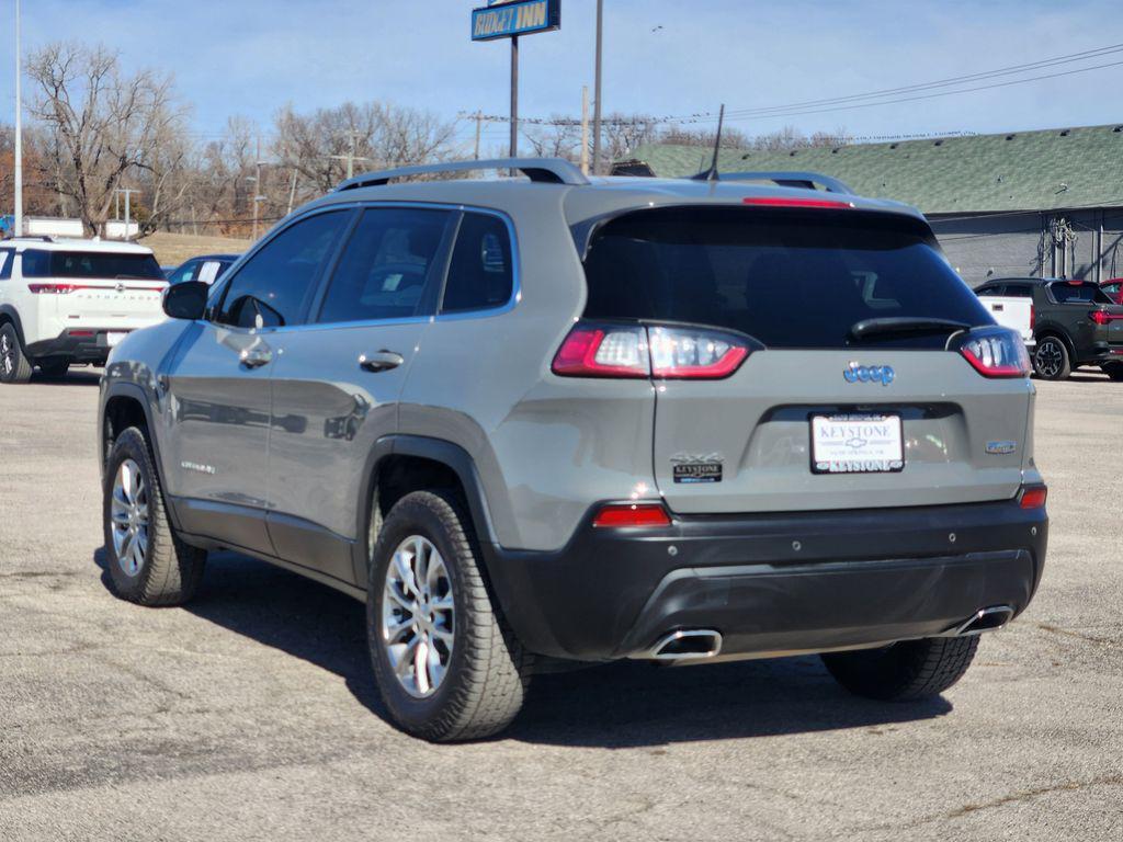 used 2021 Jeep Cherokee car, priced at $21,500