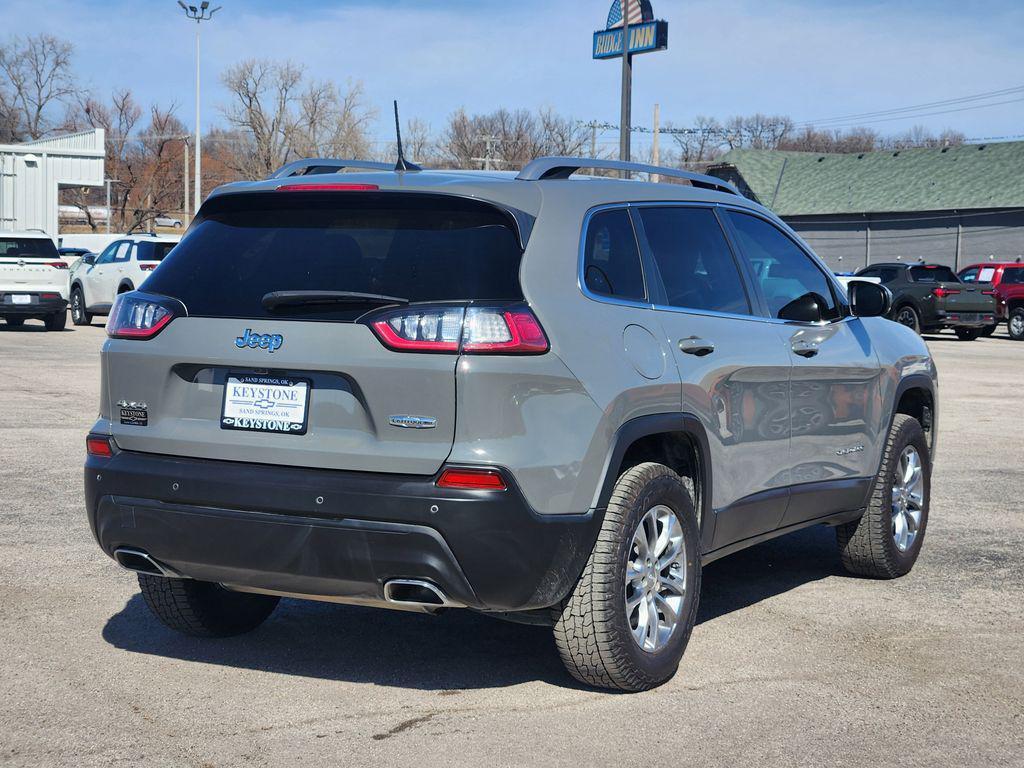 used 2021 Jeep Cherokee car, priced at $21,500