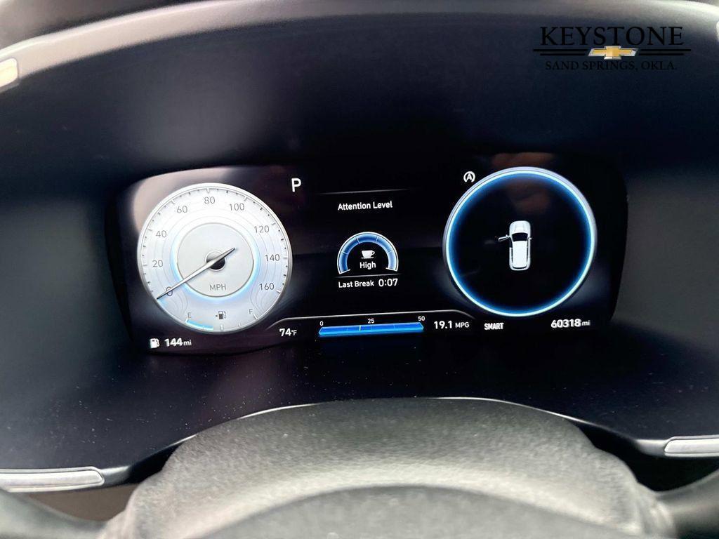 used 2023 Hyundai Santa Fe car, priced at $25,000