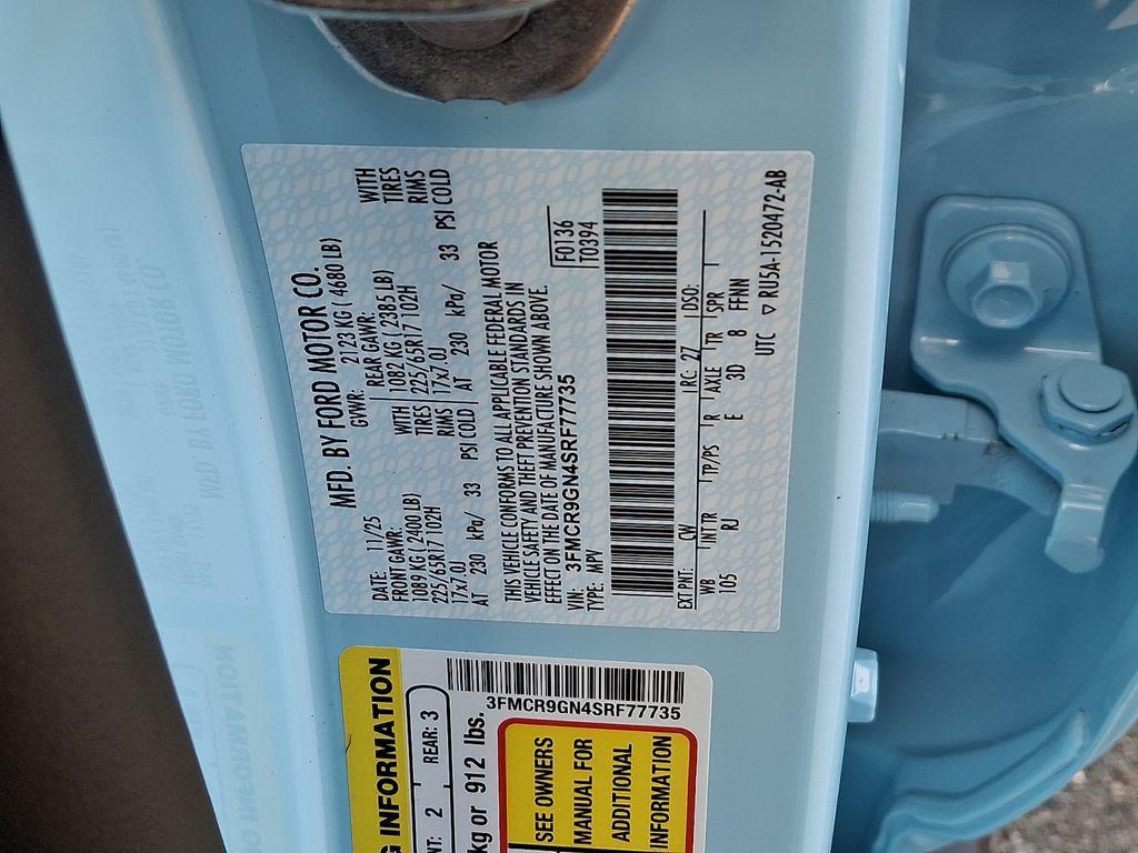 new 2025 Ford Bronco Sport car, priced at $36,500