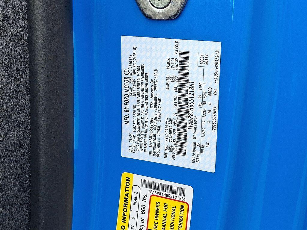 new 2025 Ford Mustang car, priced at $39,000