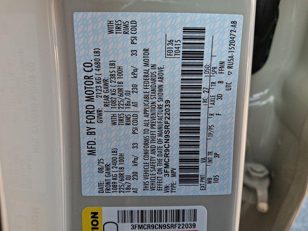 new 2025 Ford Bronco Sport car, priced at $36,500