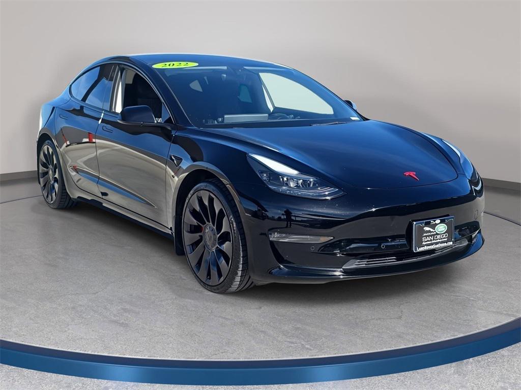 used 2022 Tesla Model 3 car, priced at $27,440