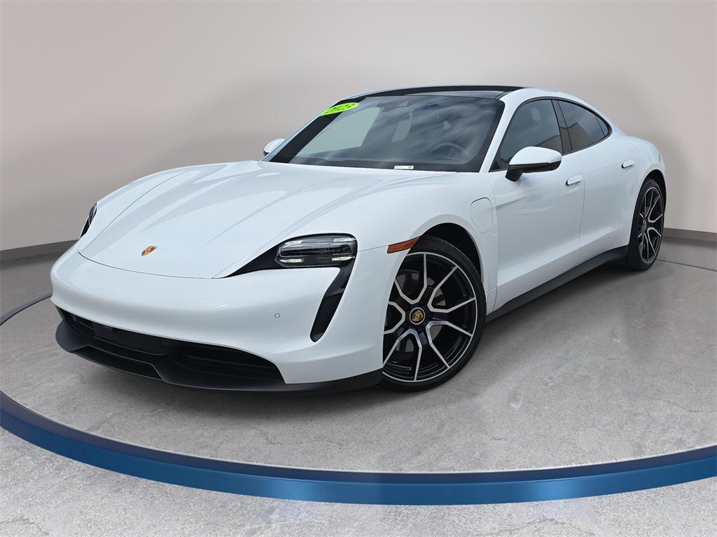 used 2023 Porsche Taycan car, priced at $68,441