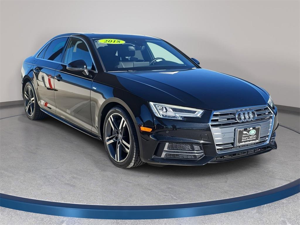 used 2018 Audi A4 car, priced at $18,320