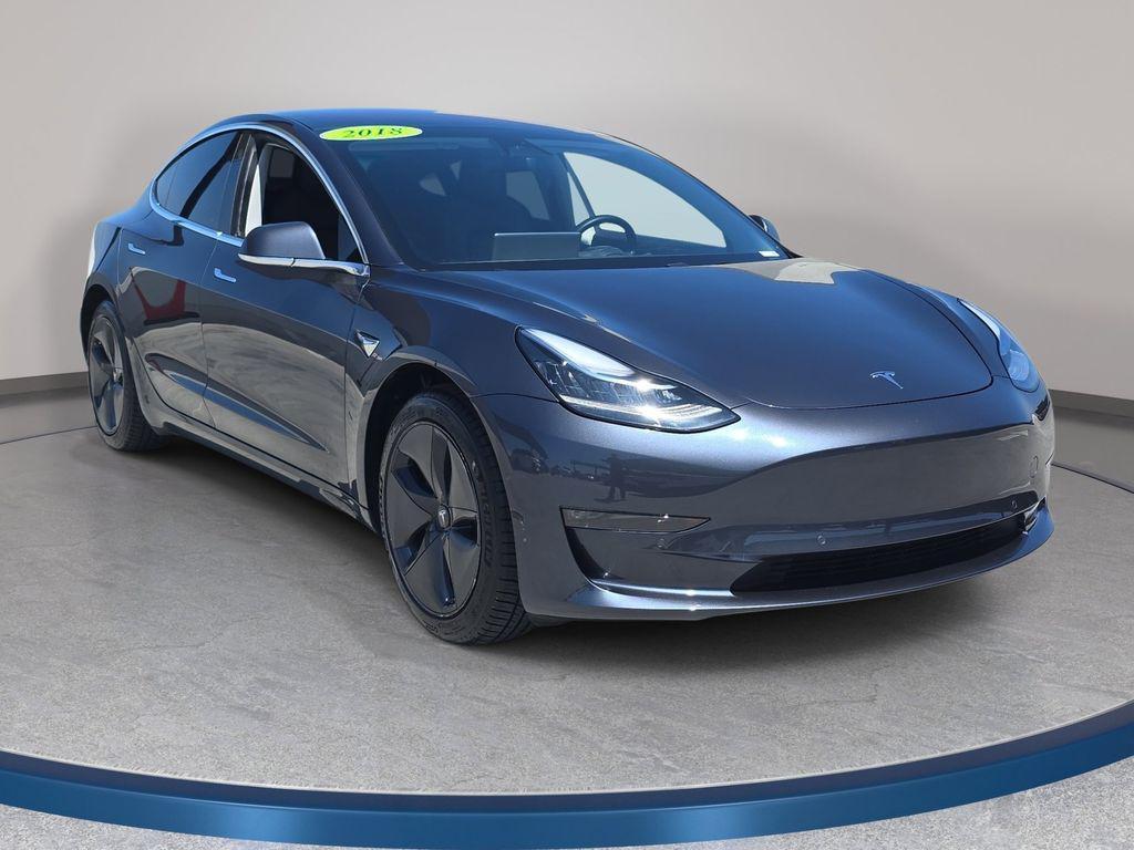 used 2018 Tesla Model 3 car, priced at $20,075