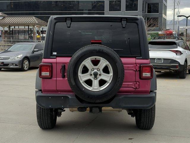 used 2021 Jeep Wrangler car, priced at $27,609