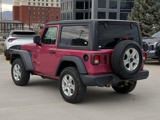 used 2021 Jeep Wrangler car, priced at $27,609