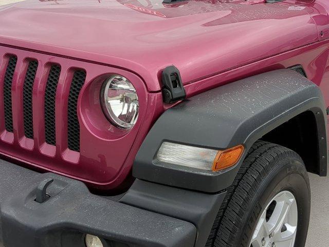 used 2021 Jeep Wrangler car, priced at $27,609
