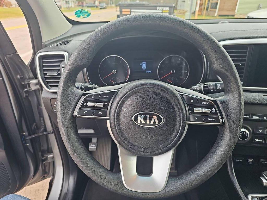 used 2021 Kia Sportage car, priced at $15,500