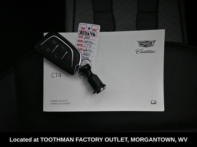 used 2021 Cadillac CT4 car, priced at $23,975