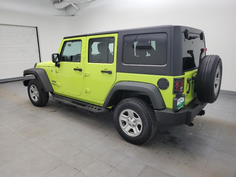 used 2016 Jeep Wrangler Unlimited car, priced at $21,495