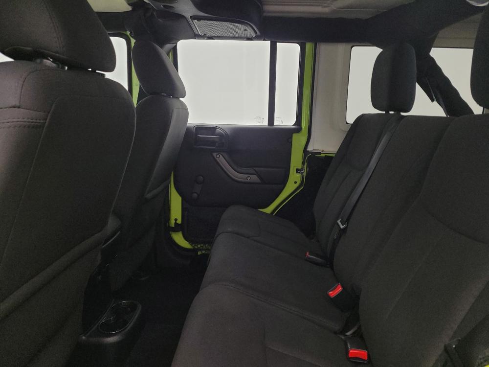 used 2016 Jeep Wrangler Unlimited car, priced at $21,495