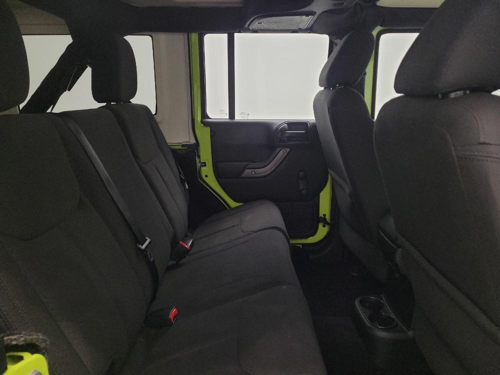 used 2016 Jeep Wrangler Unlimited car, priced at $21,495