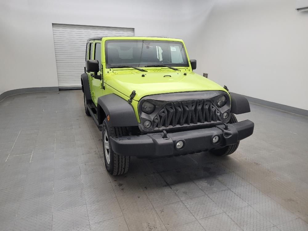 used 2016 Jeep Wrangler Unlimited car, priced at $21,495