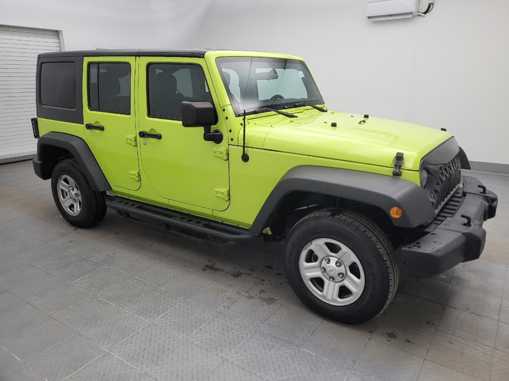 used 2016 Jeep Wrangler Unlimited car, priced at $21,495