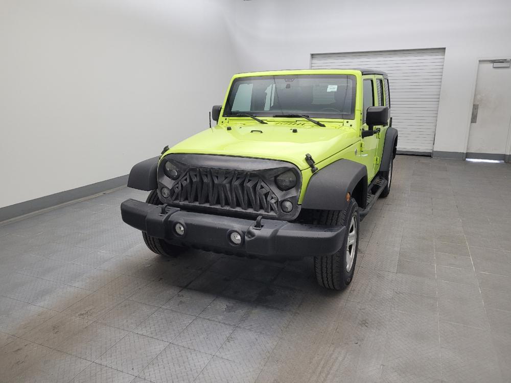 used 2016 Jeep Wrangler Unlimited car, priced at $21,495