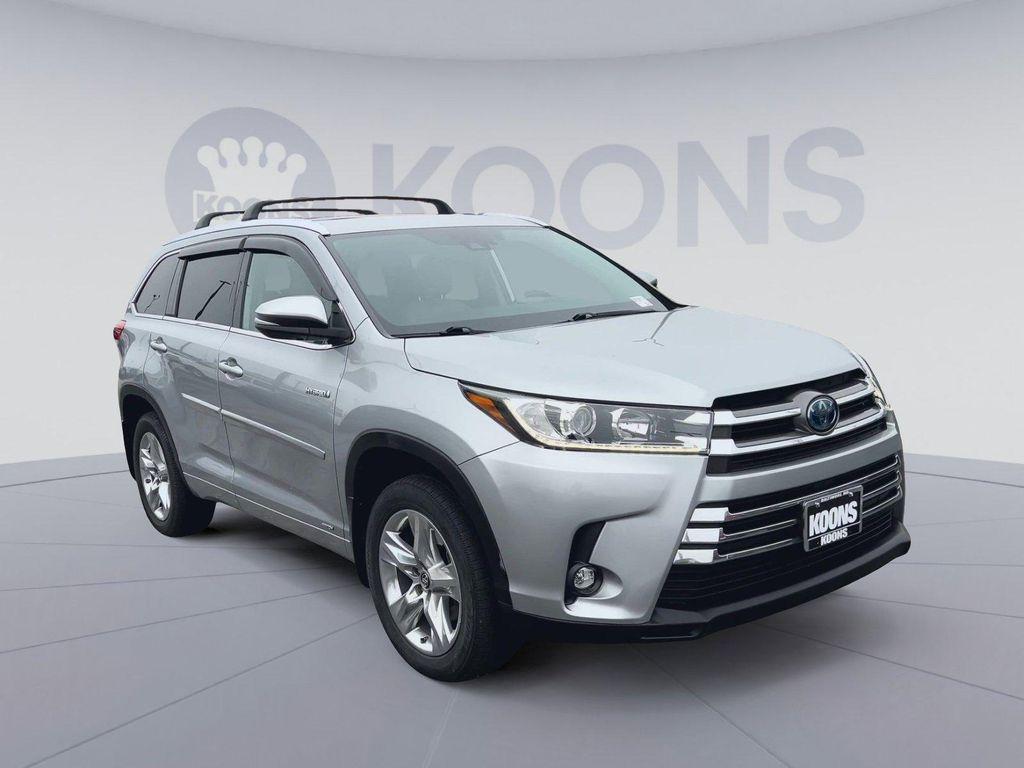 used 2019 Toyota Highlander Hybrid car, priced at $28,300