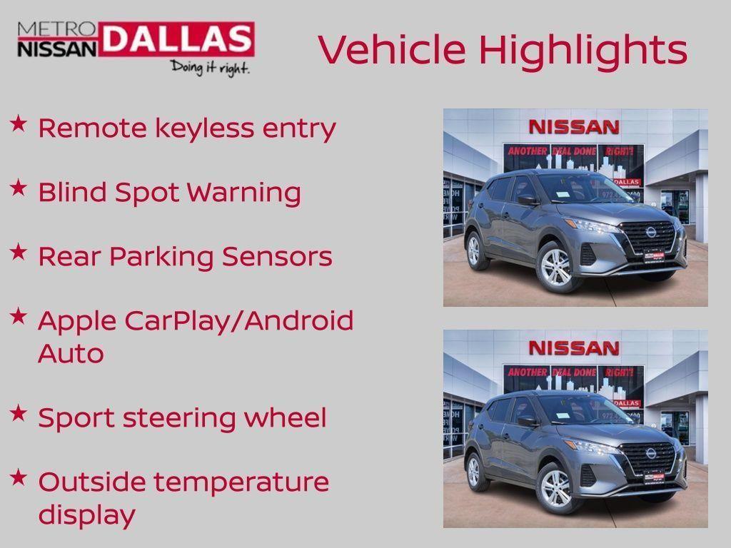 new 2025 Nissan Kicks Play car, priced at $19,998