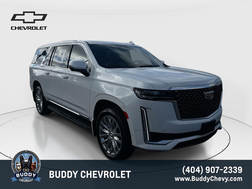 used 2022 Cadillac Escalade ESV car, priced at $49,343