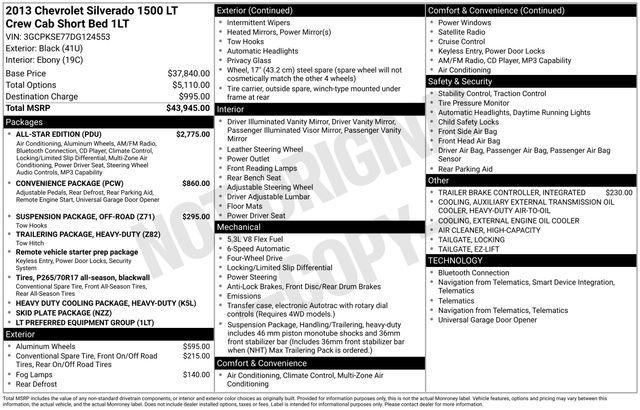 used 2013 Chevrolet Silverado 1500 car, priced at $6,275