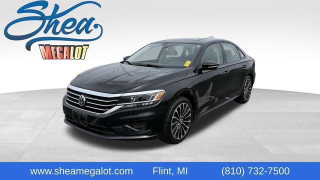 used 2022 Volkswagen Passat car, priced at $18,700