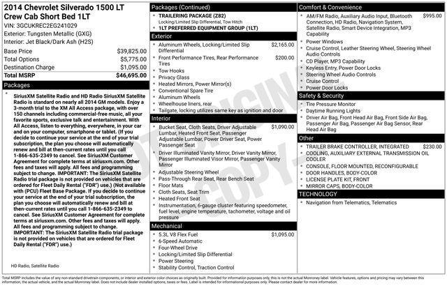 used 2014 Chevrolet Silverado 1500 car, priced at $13,757