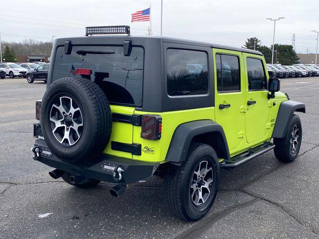 used 2016 Jeep Wrangler Unlimited car, priced at $16,757