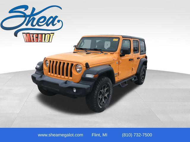 used 2018 Jeep Wrangler Unlimited car, priced at $22,257