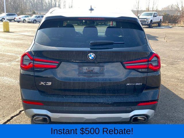 used 2024 BMW X3 car, priced at $26,900