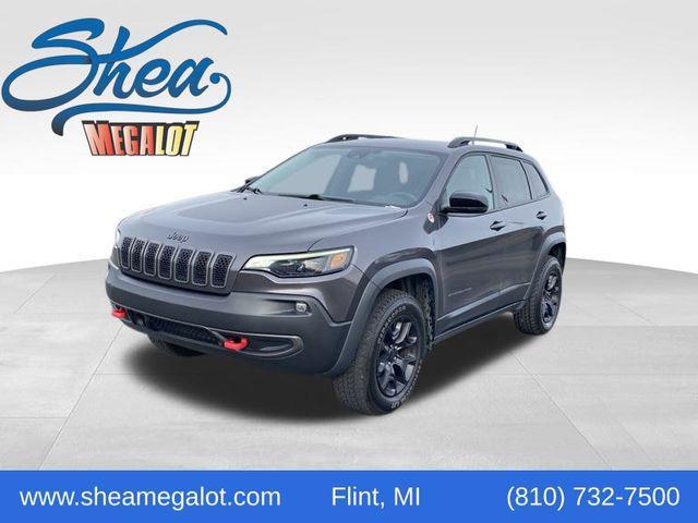 used 2022 Jeep Cherokee car, priced at $19,500