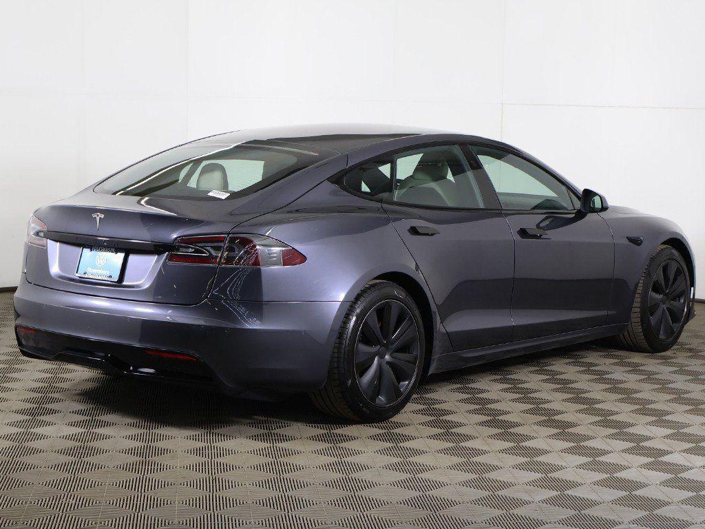 used 2022 Tesla Model S car, priced at $34,699