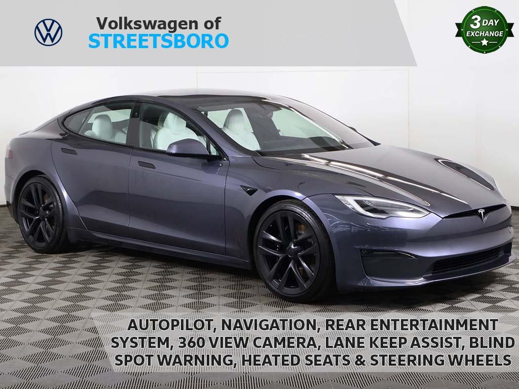 used 2021 Tesla Model S car, priced at $47,479
